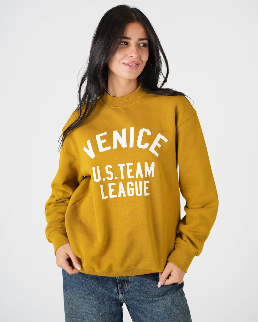 سويت شيرت نسائي بطبعة