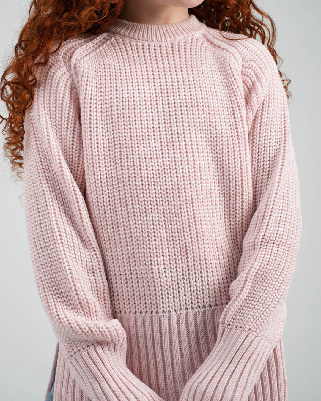 Girl Plain Pullover
