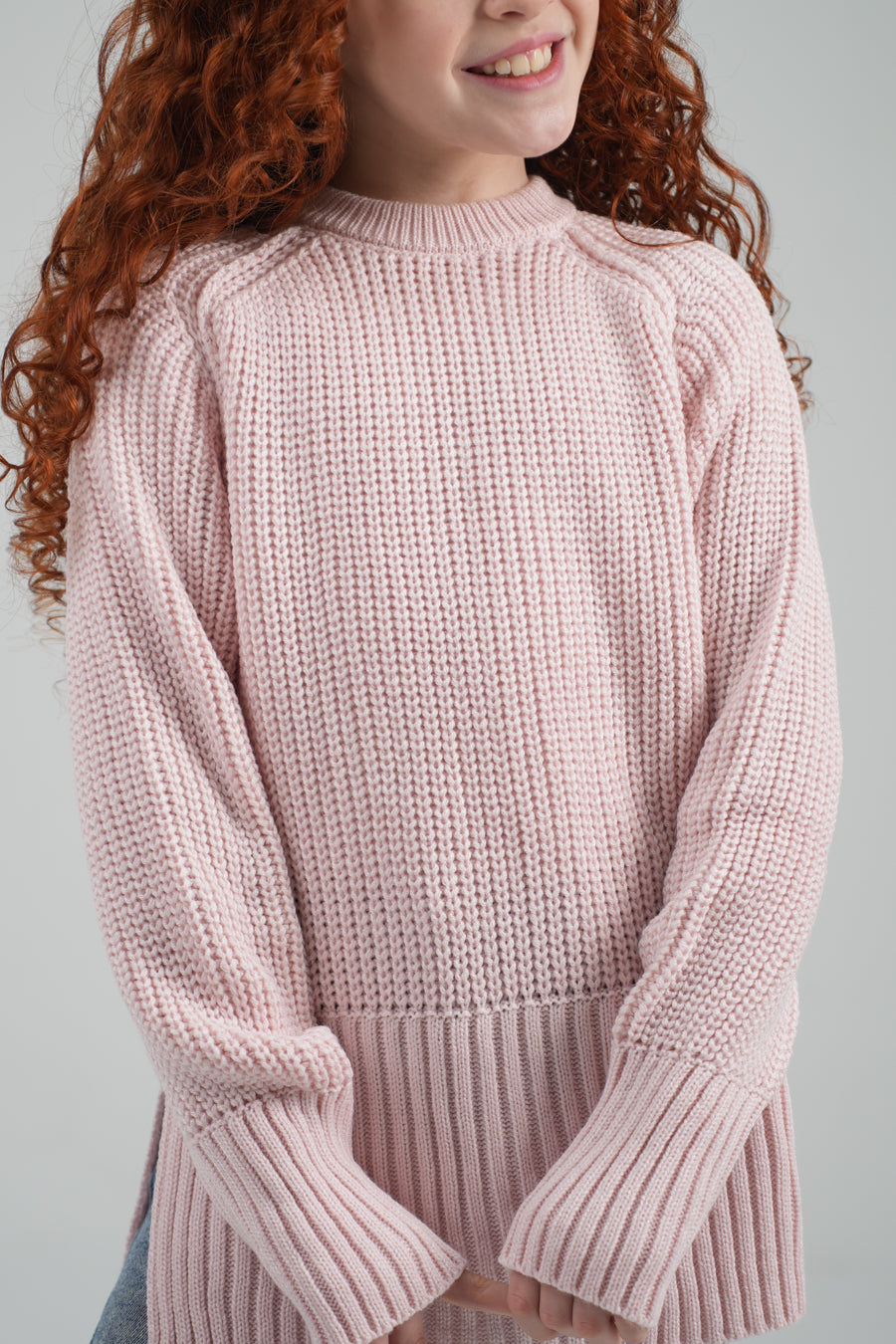 Girl Plain Pullover
