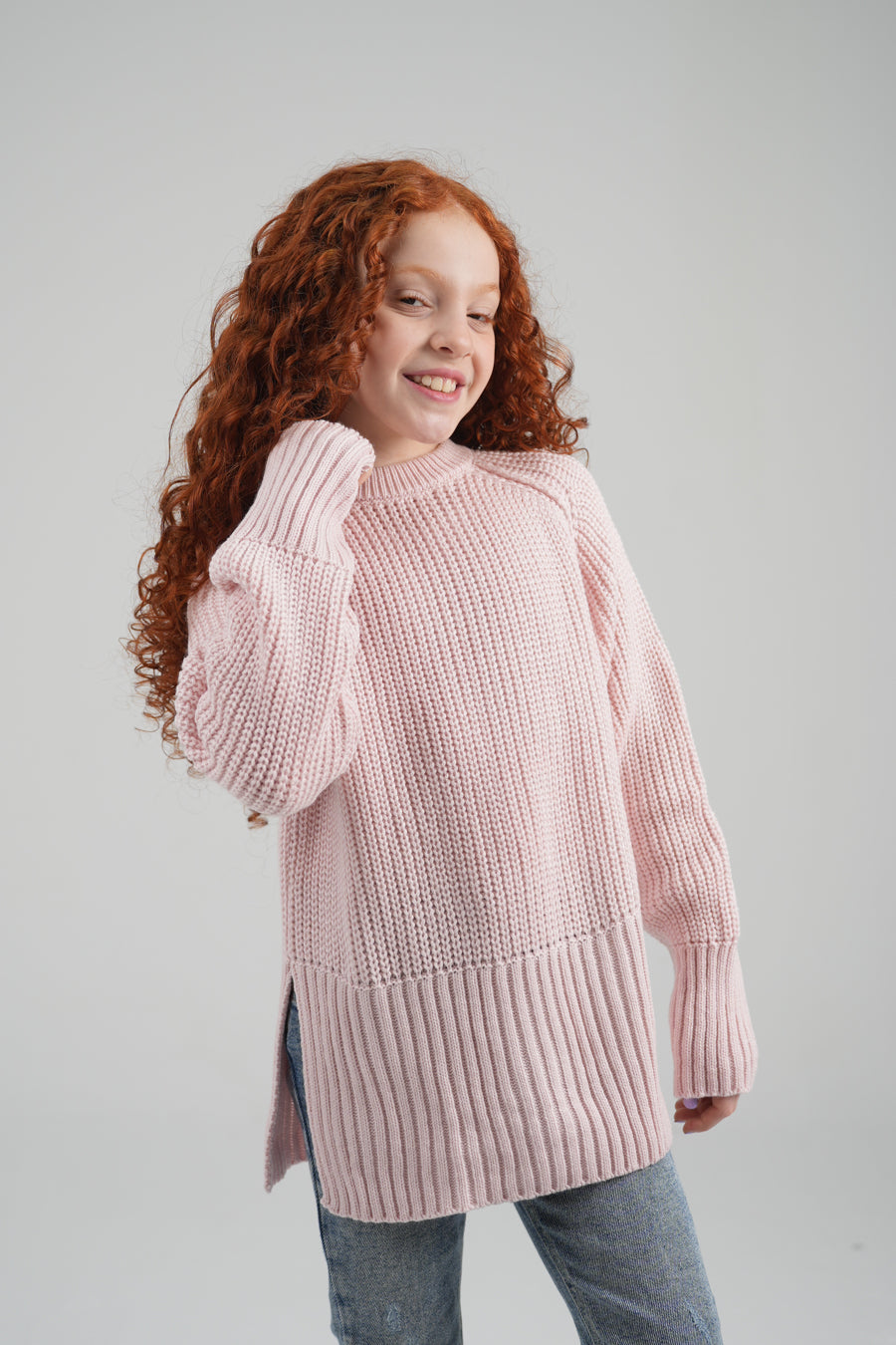 Girl Plain Pullover