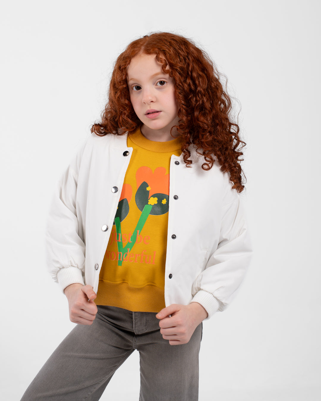 Girls Water Proof Capsule Sweater