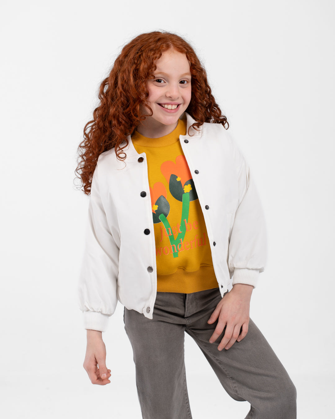 Girls Water Proof Capsule Sweater