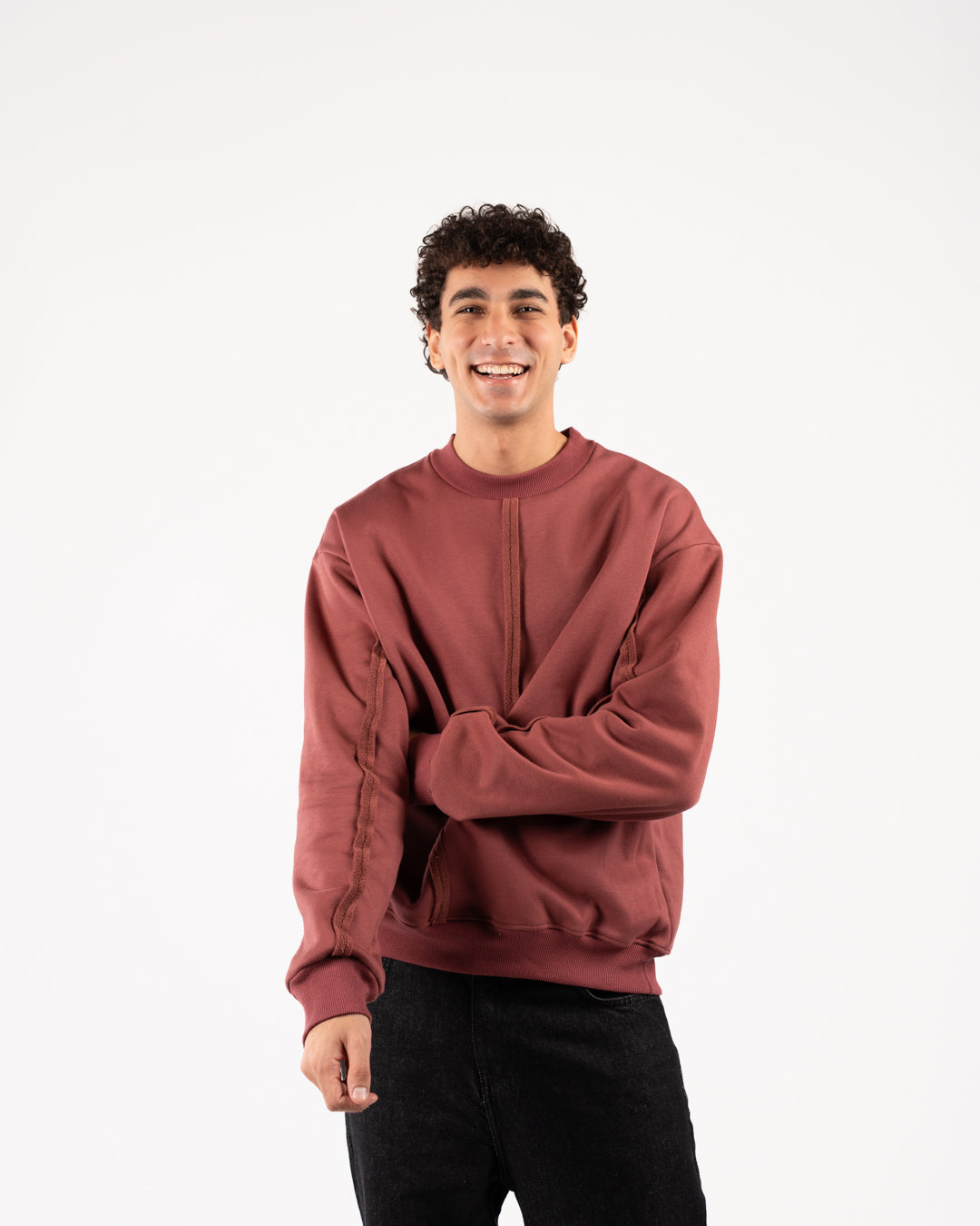 قميص رجالي بأكمام طويلة