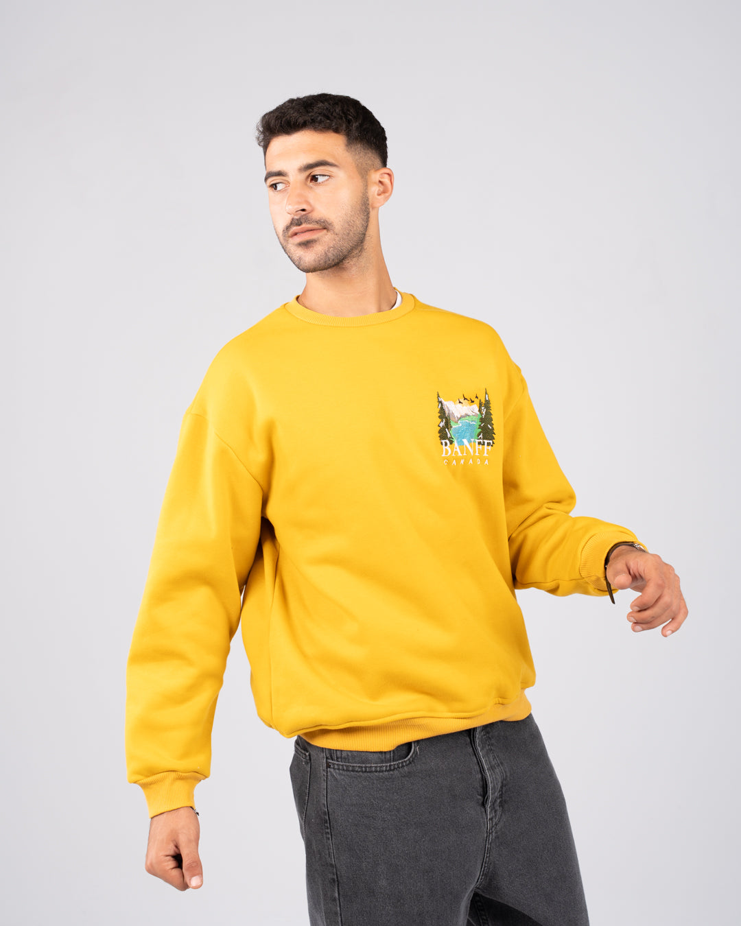 سويت شيرت رجالي مطرز