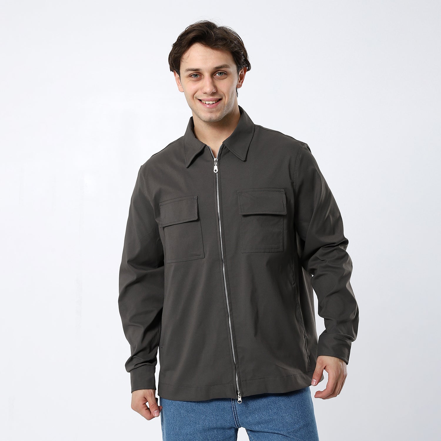 Dark Grey Overshirt