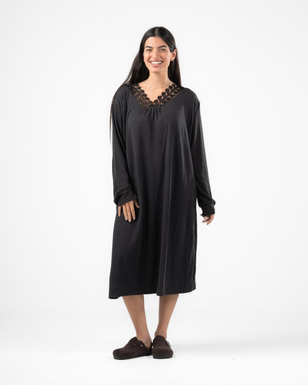 Night Shirt with Lace