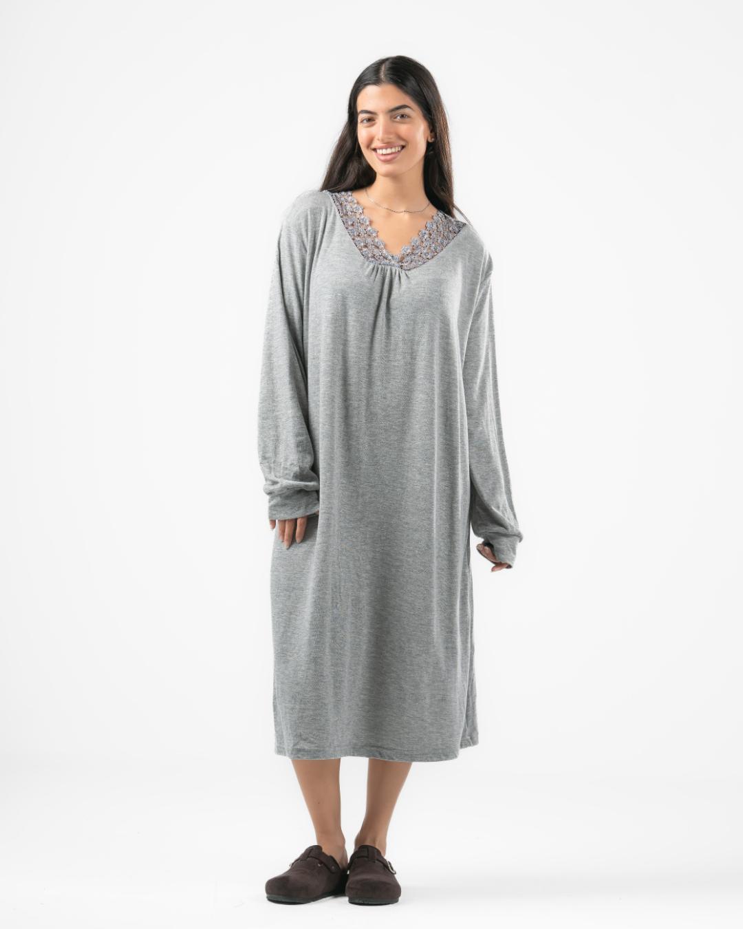 Night Shirt with Lace