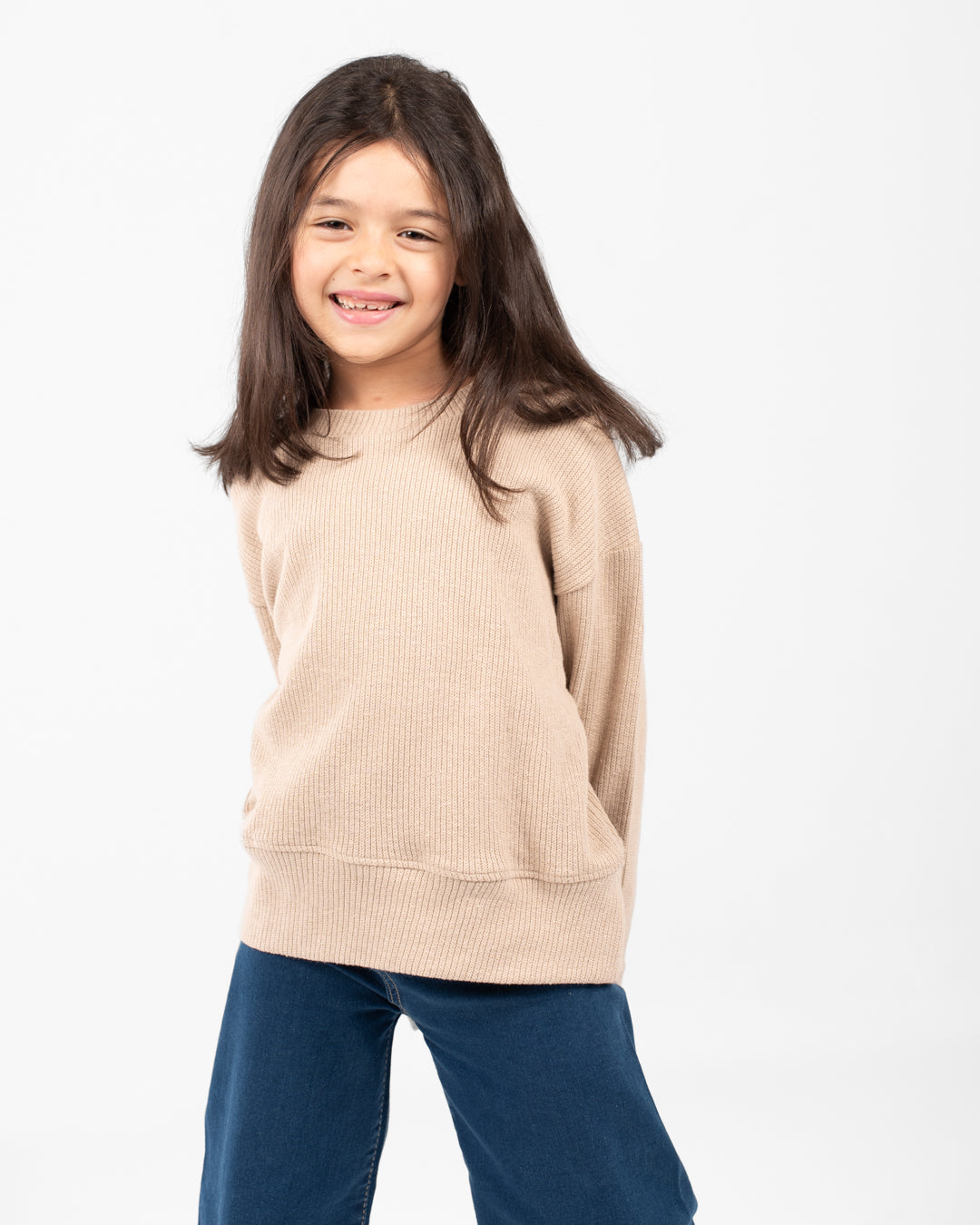 سويت شيرت بناتي جاكار