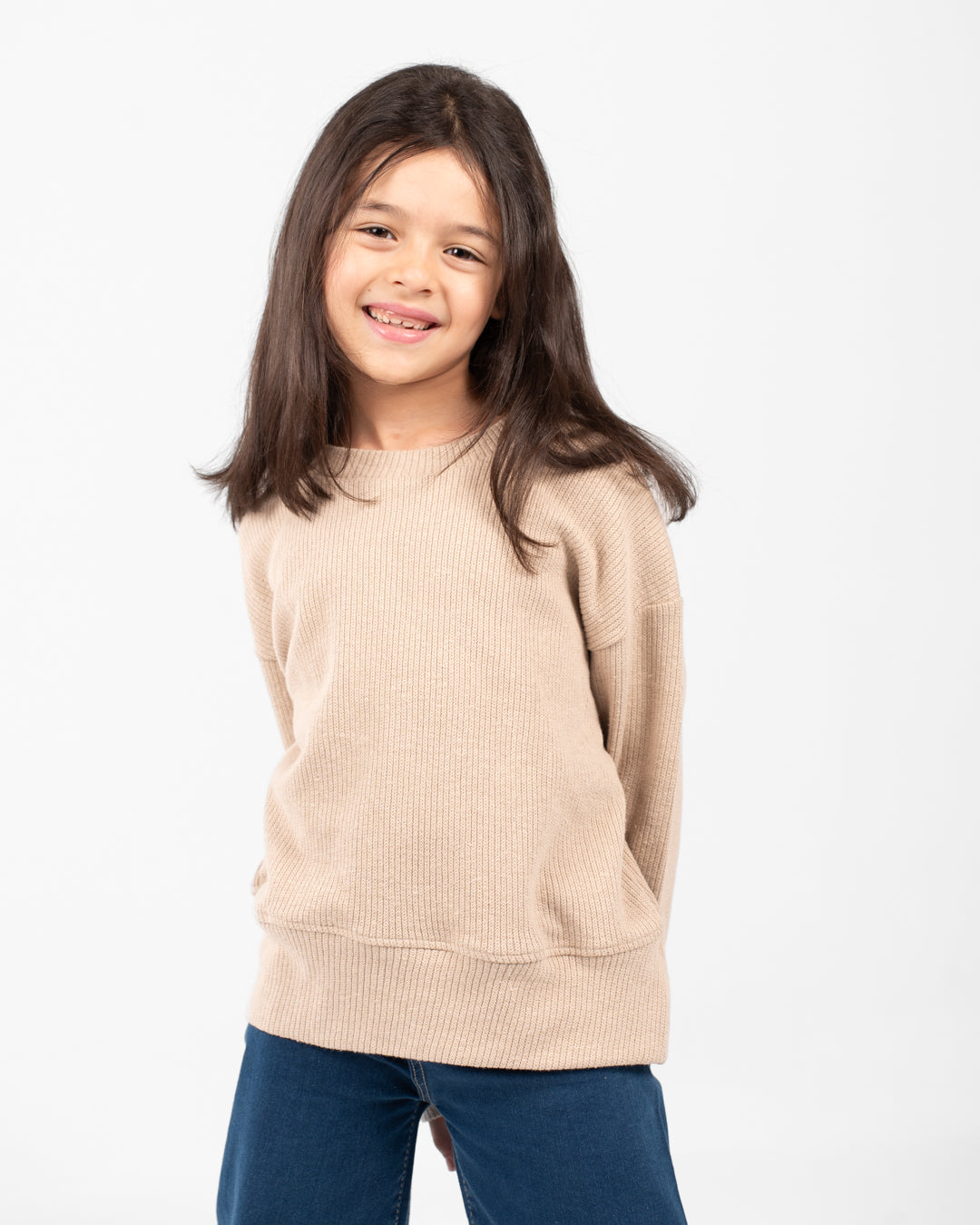 سويت شيرت بناتي جاكار