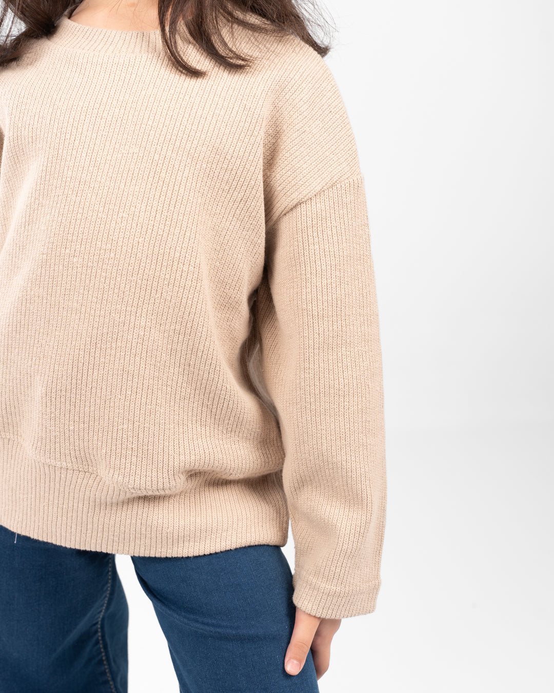 سويت شيرت بناتي جاكار