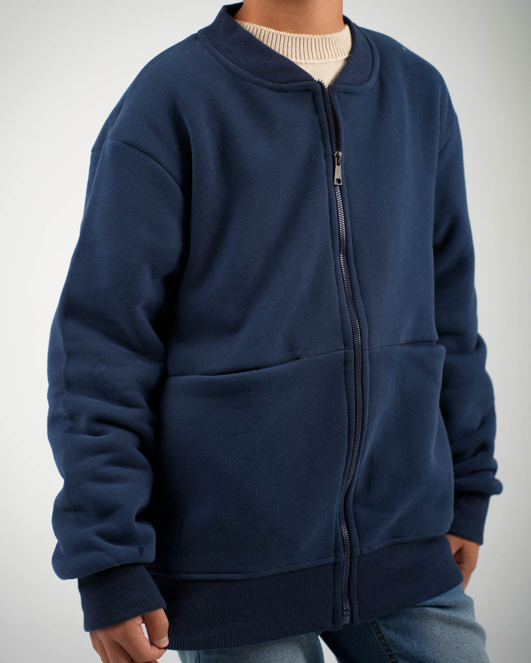 سويت شيرت بسحاب للأولاد