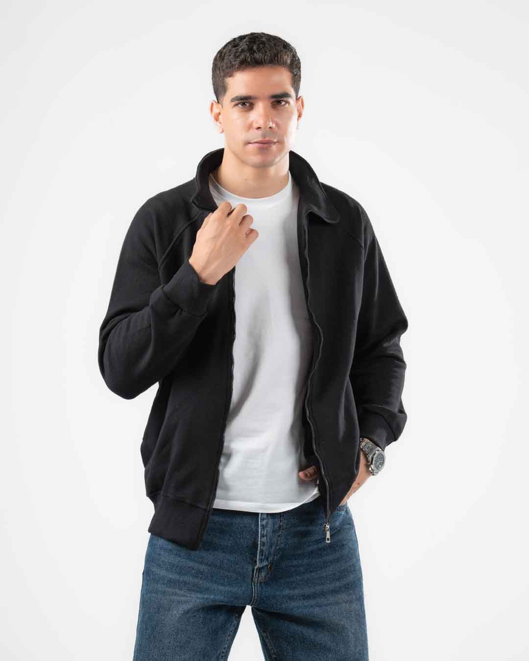 سويت شيرت رجالي سادة واسعة