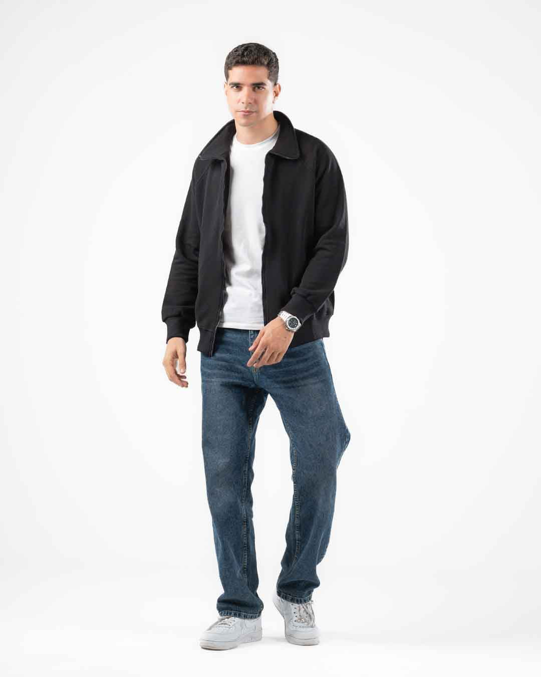 سويت شيرت رجالي سادة واسعة