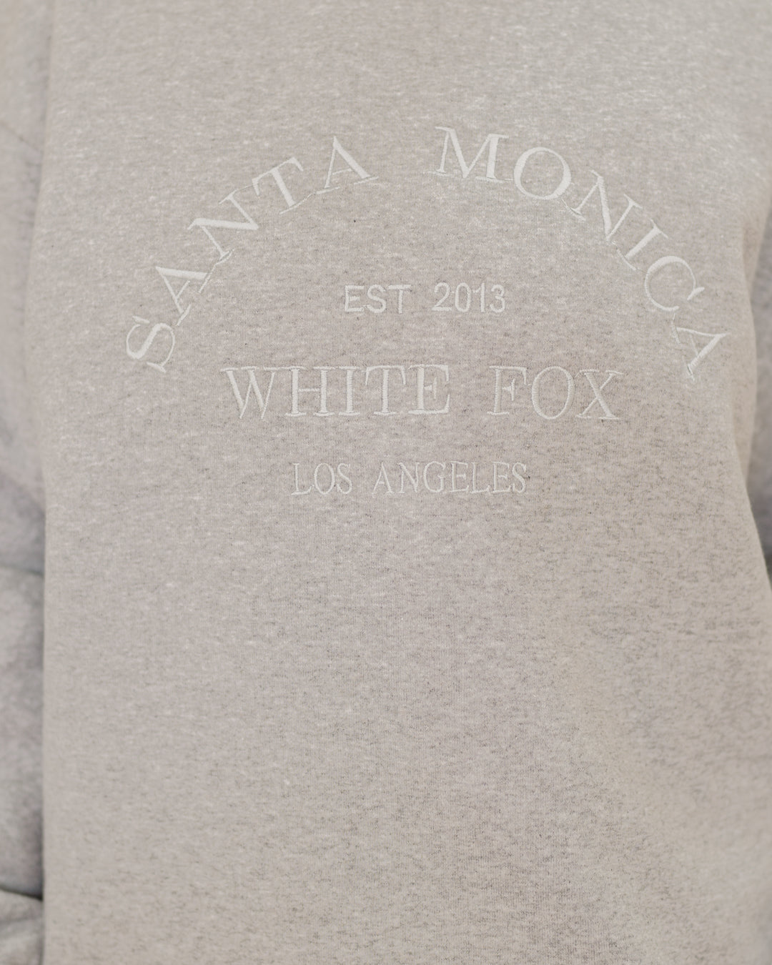 Embroidered Oversize Sweat Shirt