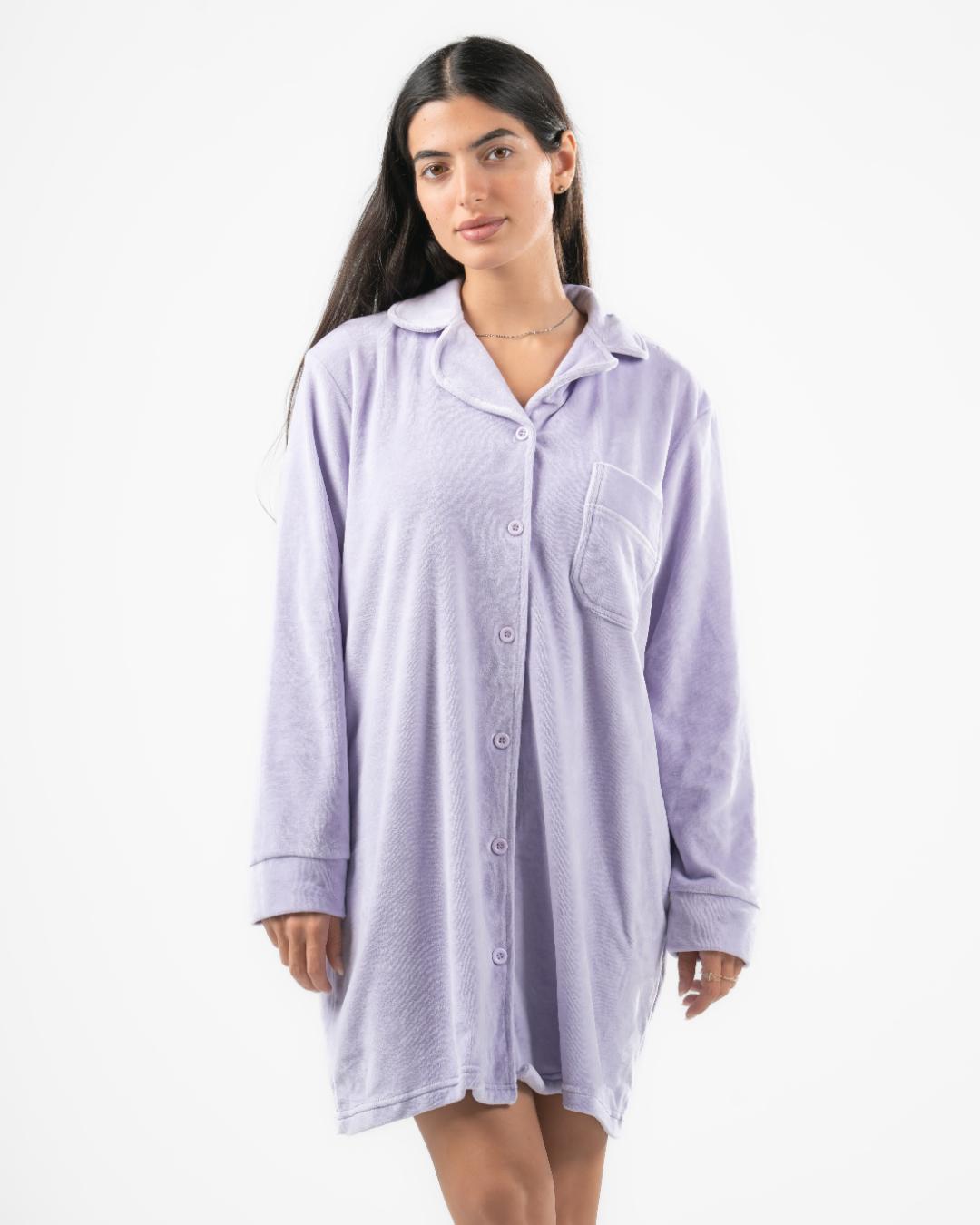 Long Sleeve Night Shirt