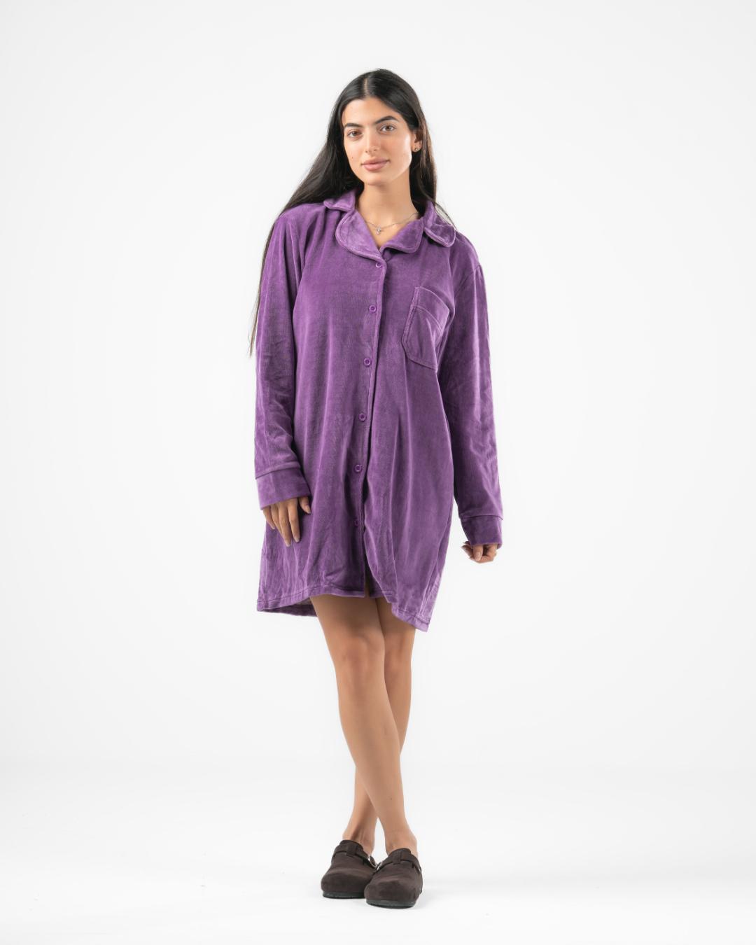 Long Sleeve Night Shirt