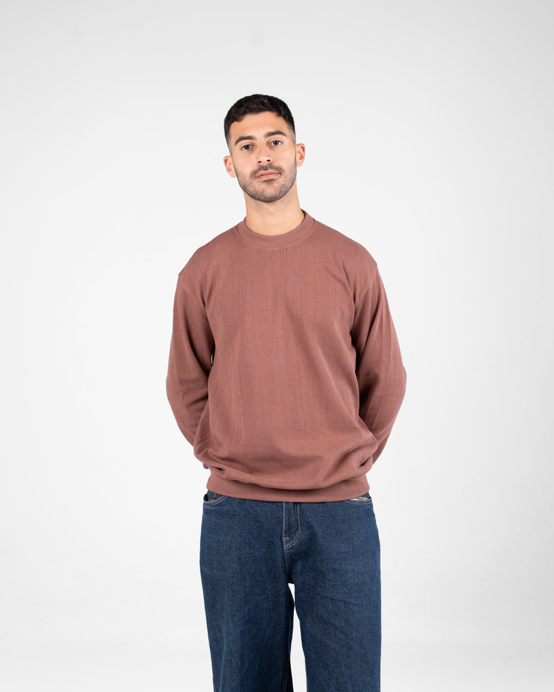 Crewneck in Jacquard