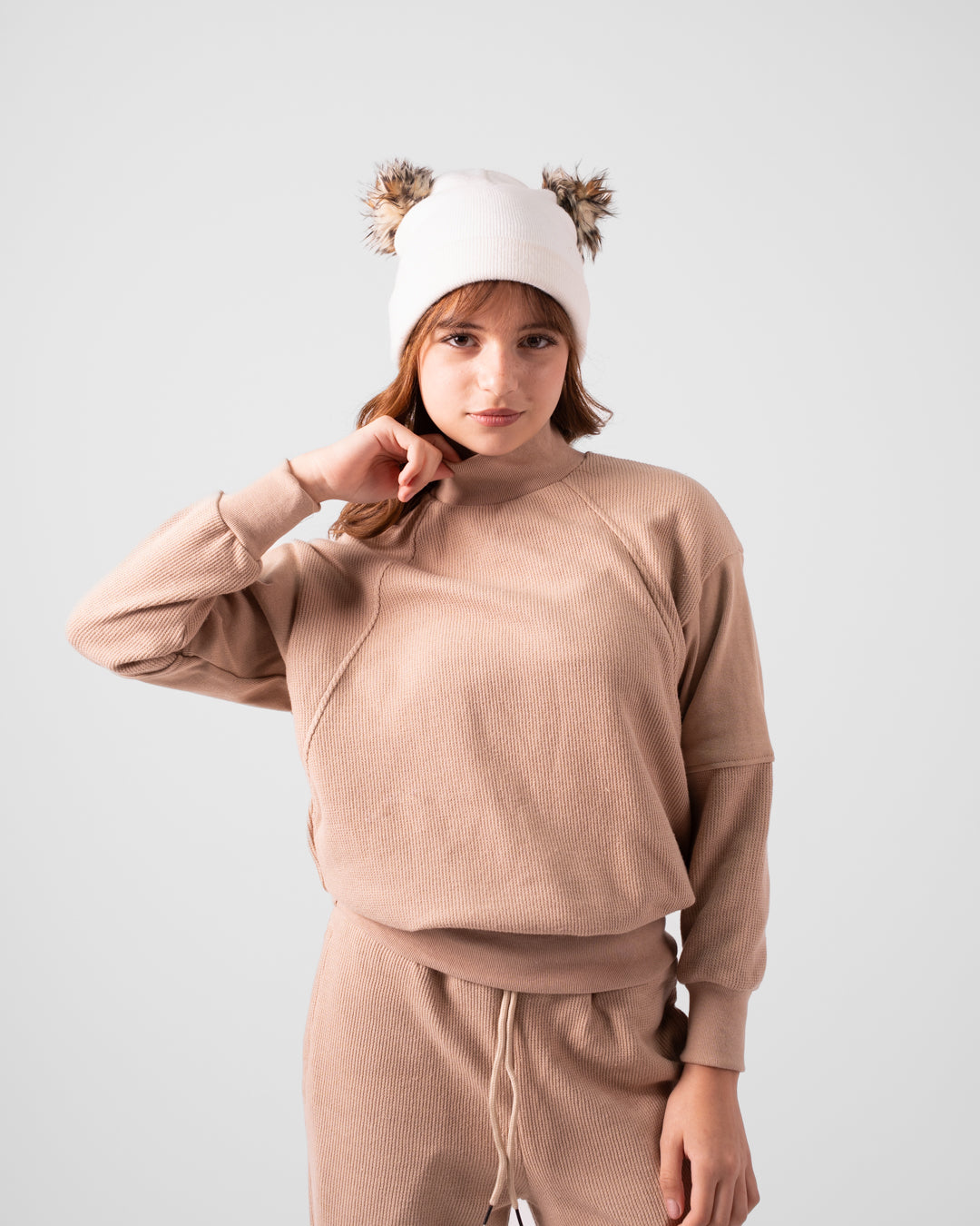 Jacquard SweatShirt for Girls