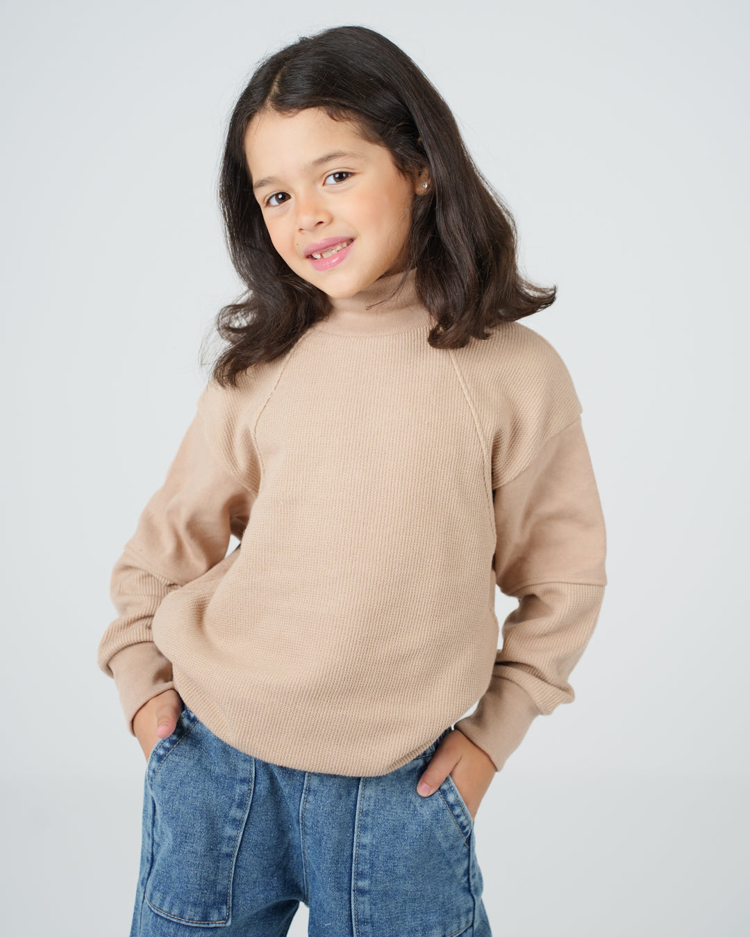 Jacquard SweatShirt for Girls