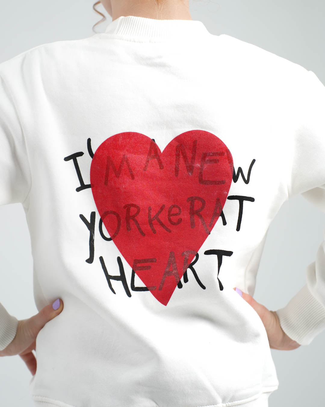 سويت شيرت مطبوع NY