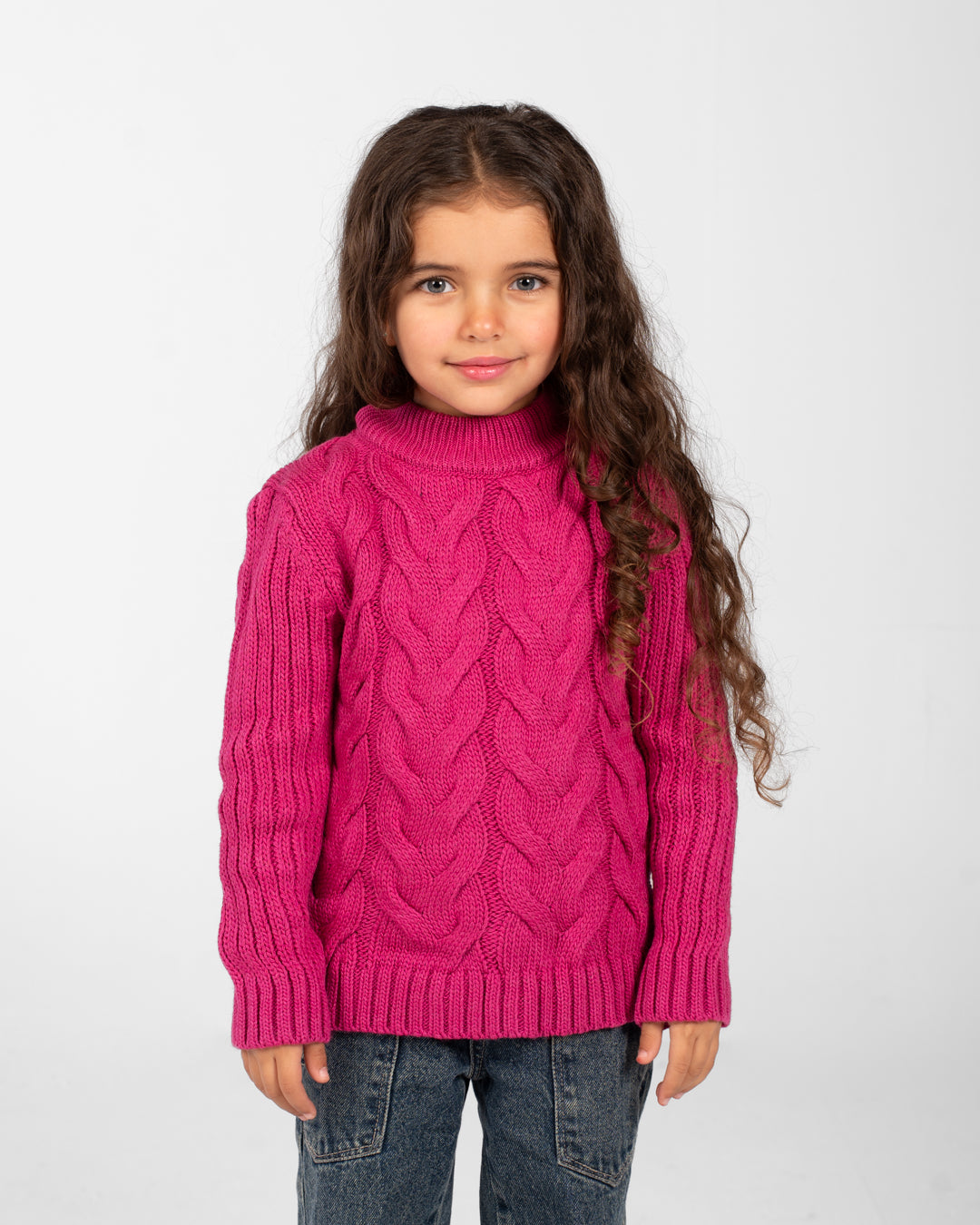 Braided Girl Pullover