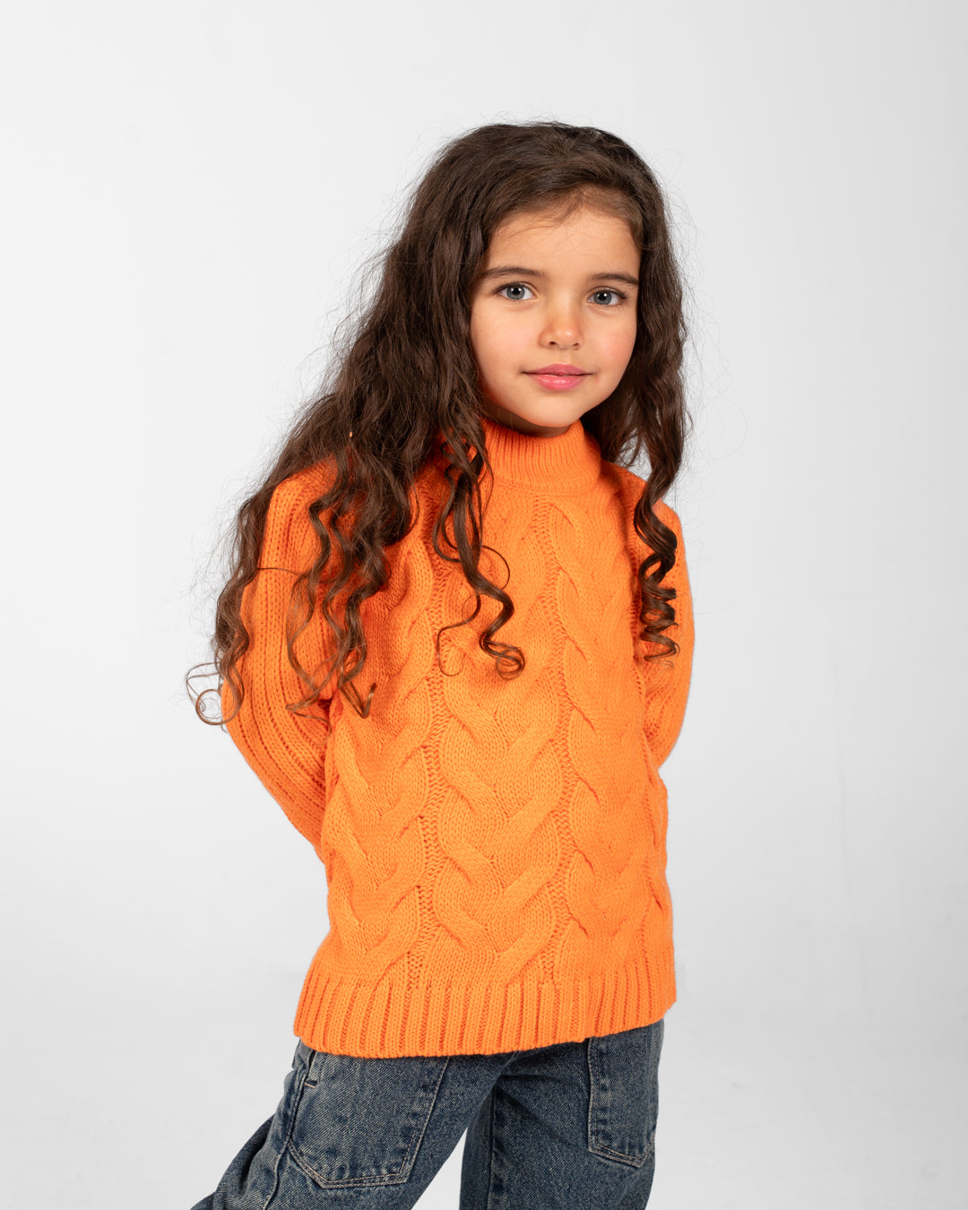 Braided Girl Pullover