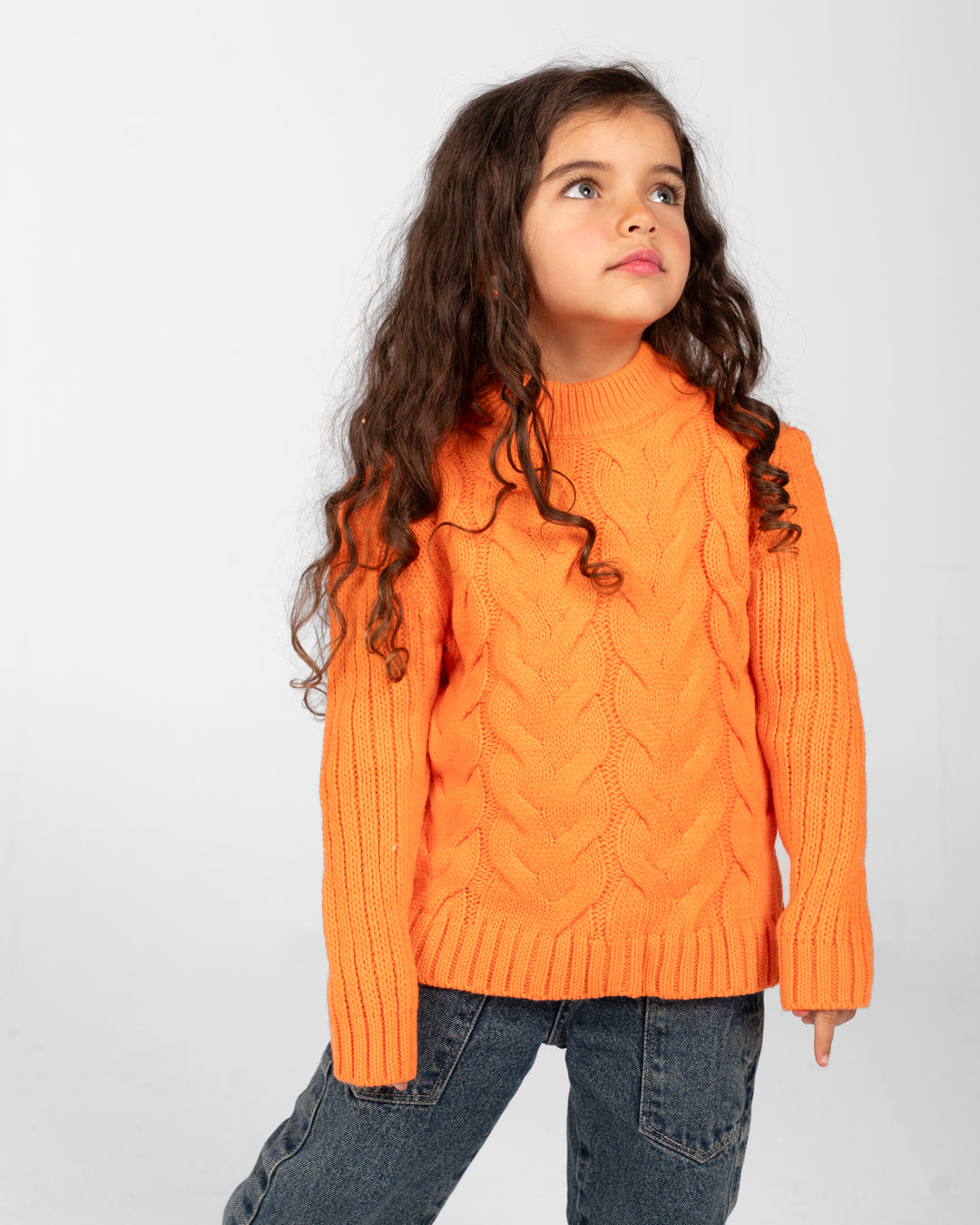 Braided Girl Pullover