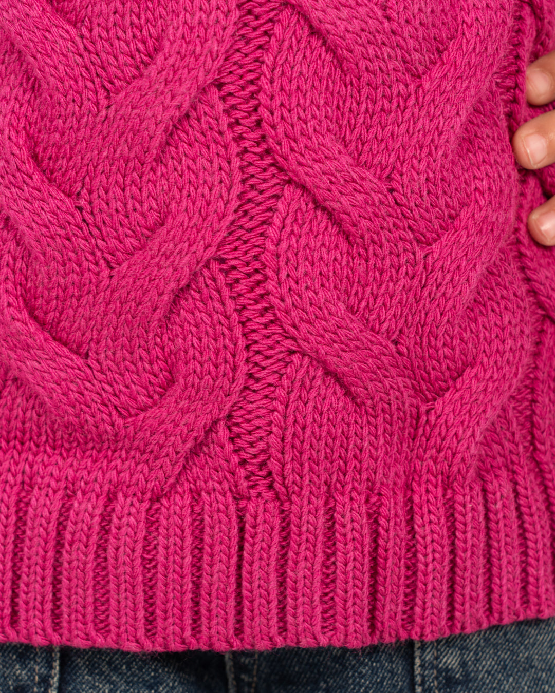 Braided Girl Pullover