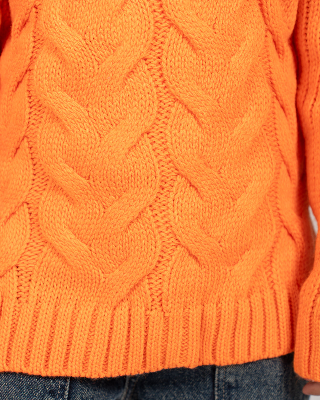 Braided Girl Pullover