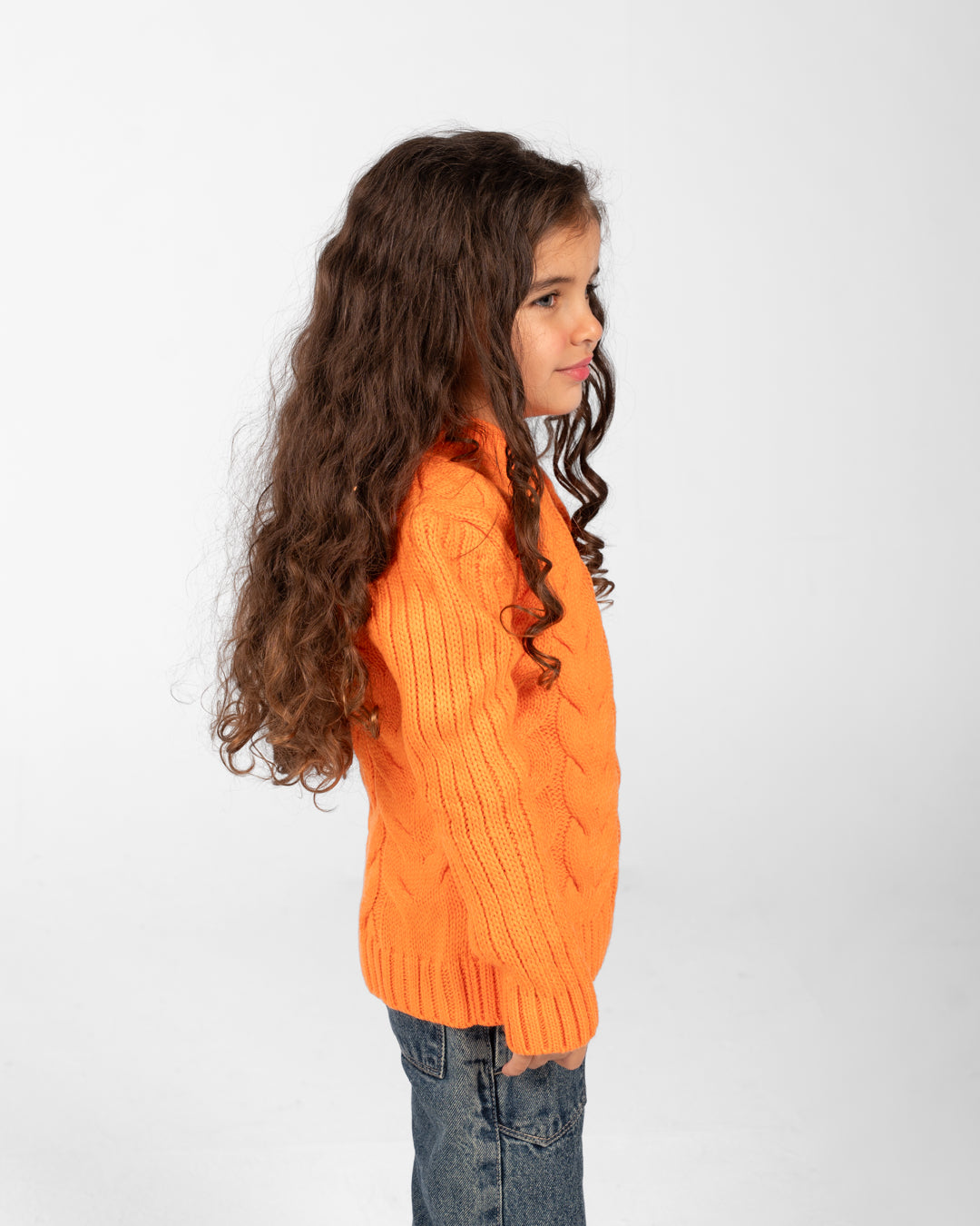 Braided Girl Pullover