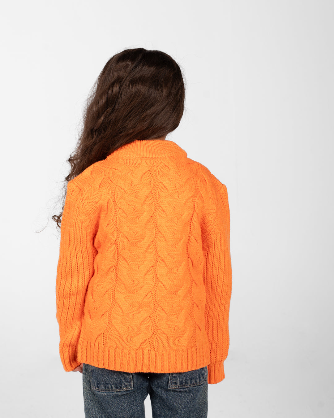 Braided Girl Pullover