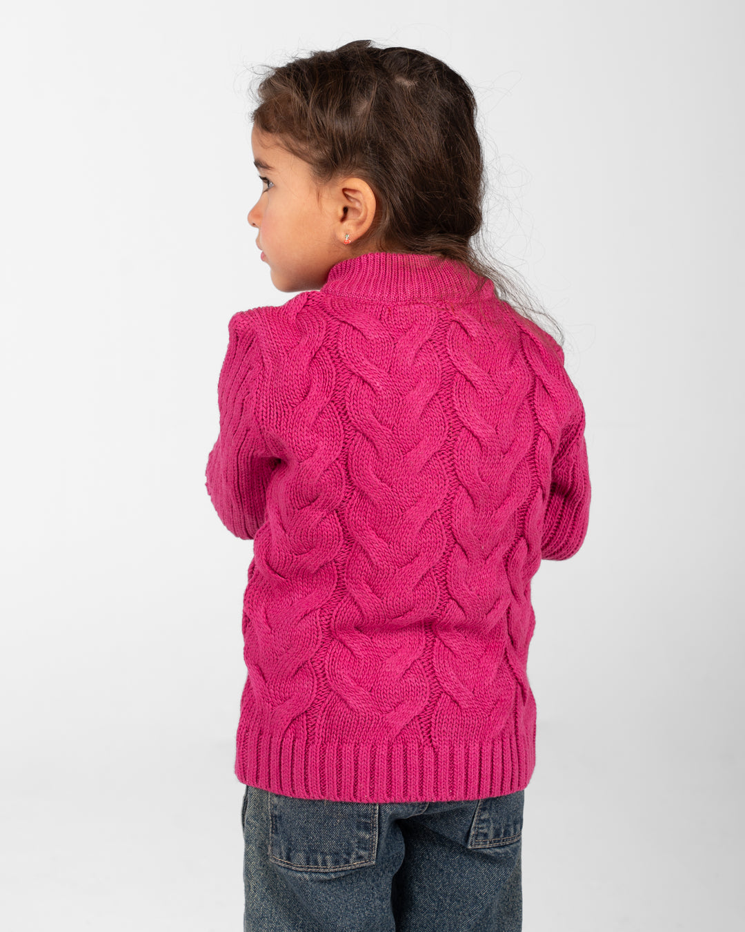 Braided Girl Pullover