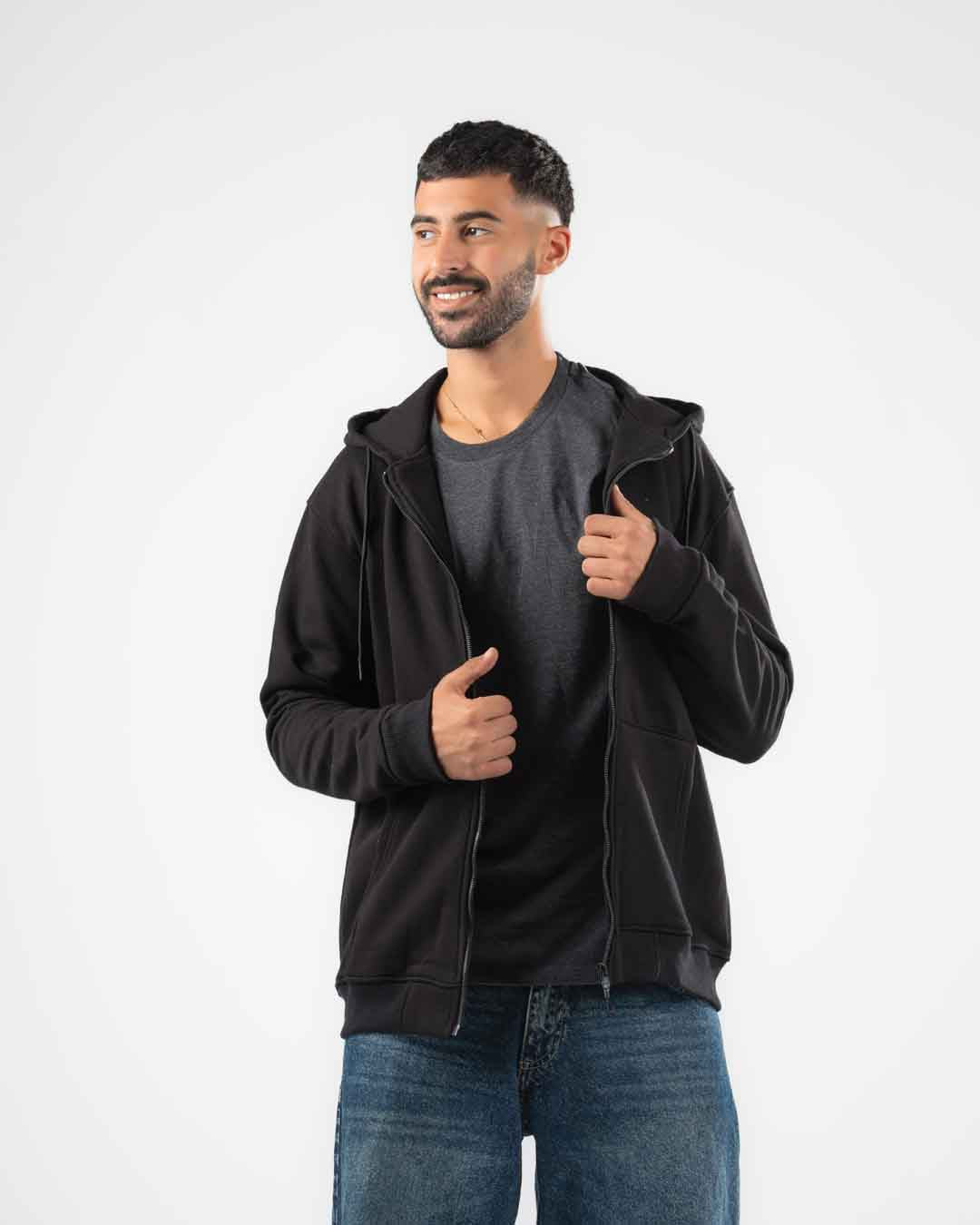 قميص رياضي بغطاء للرأس للرجال