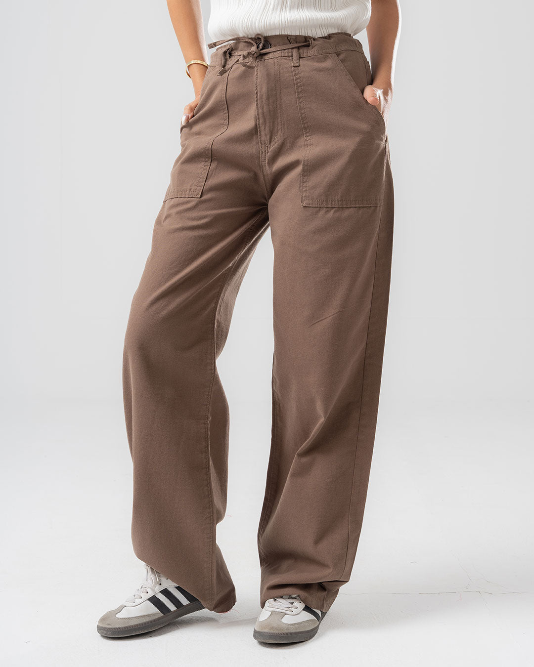 بنطلون جابردين نسائي