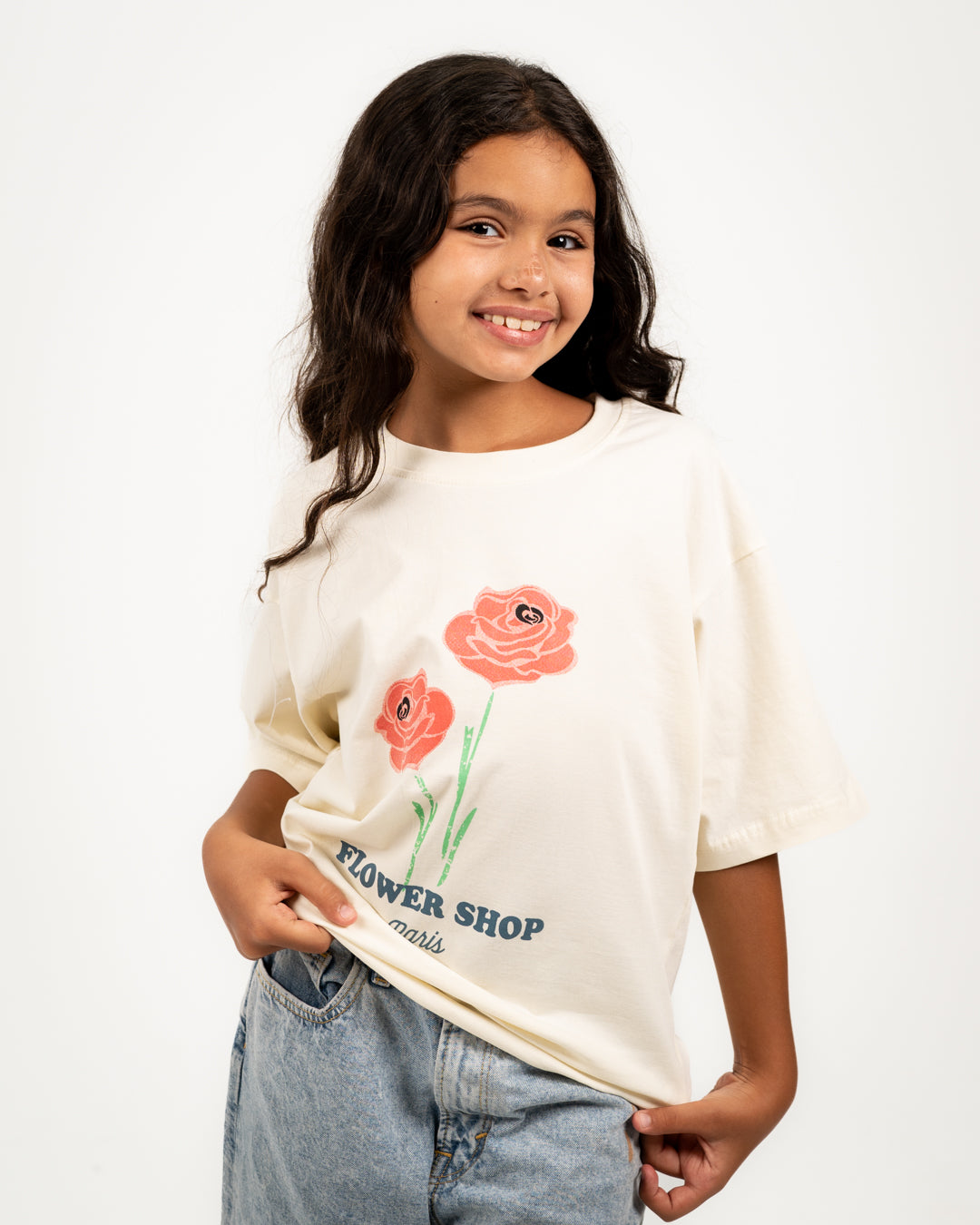 Girls Flowers T-shirt