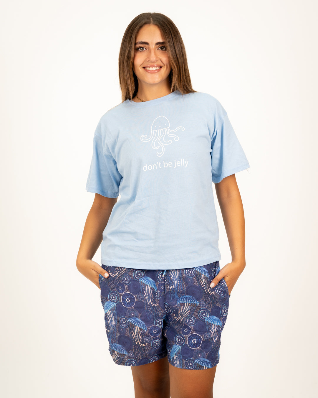 Half Sleeves Pajama Set