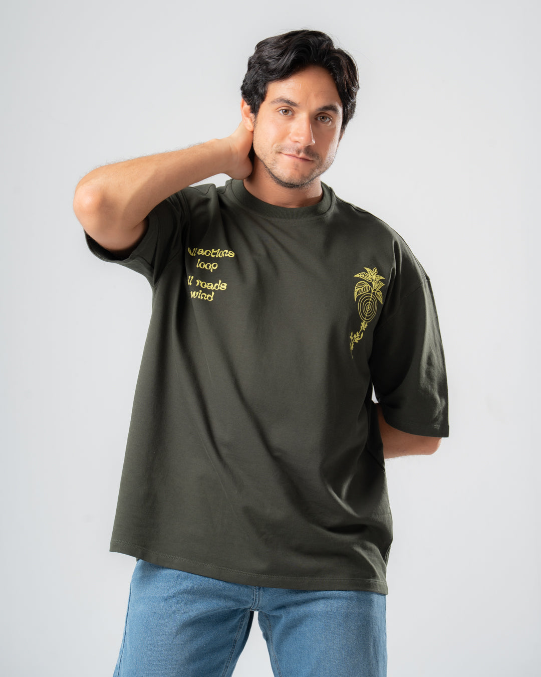 Printed Short Sleeve Men T-shirt