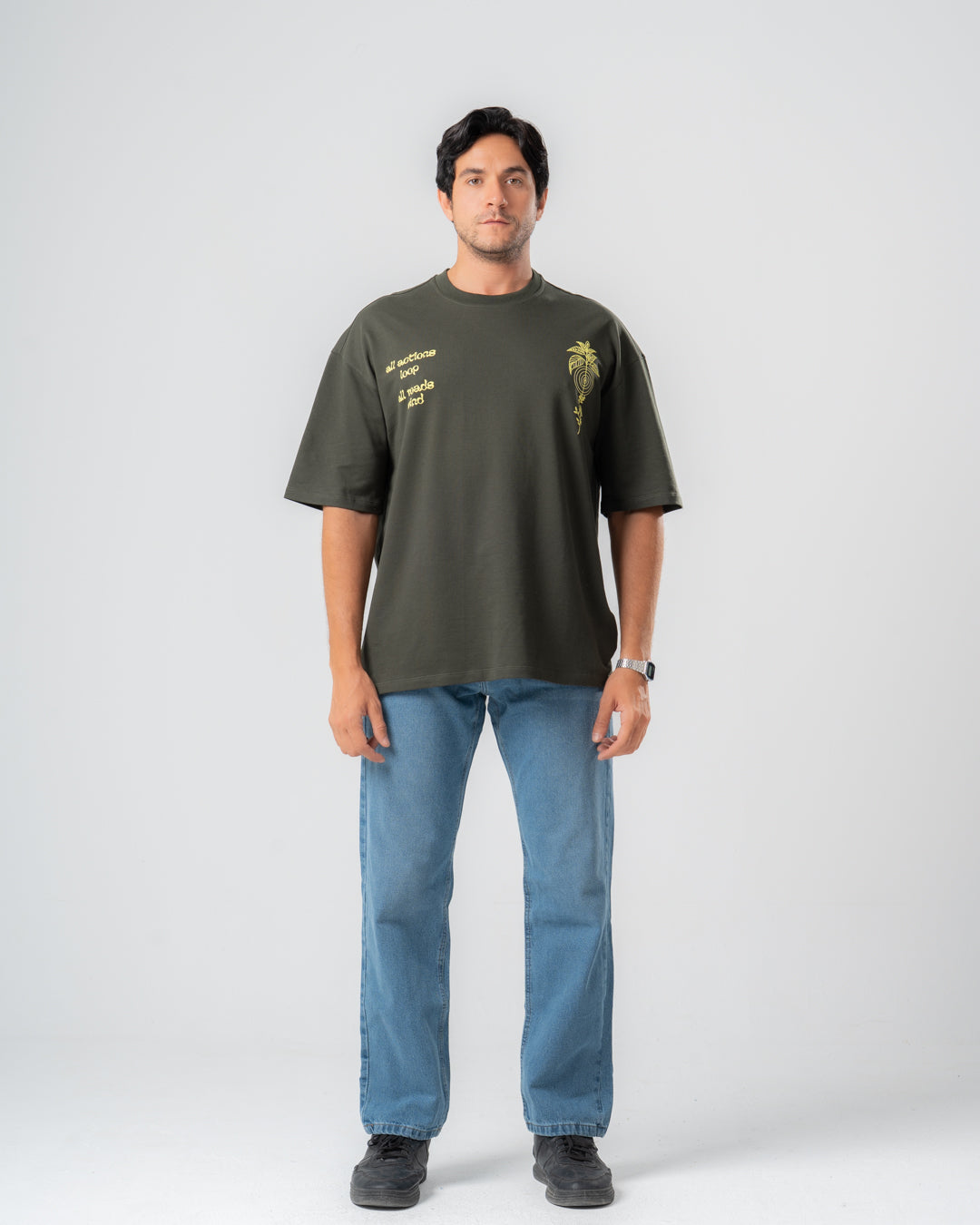 Printed Short Sleeve Men T-shirt