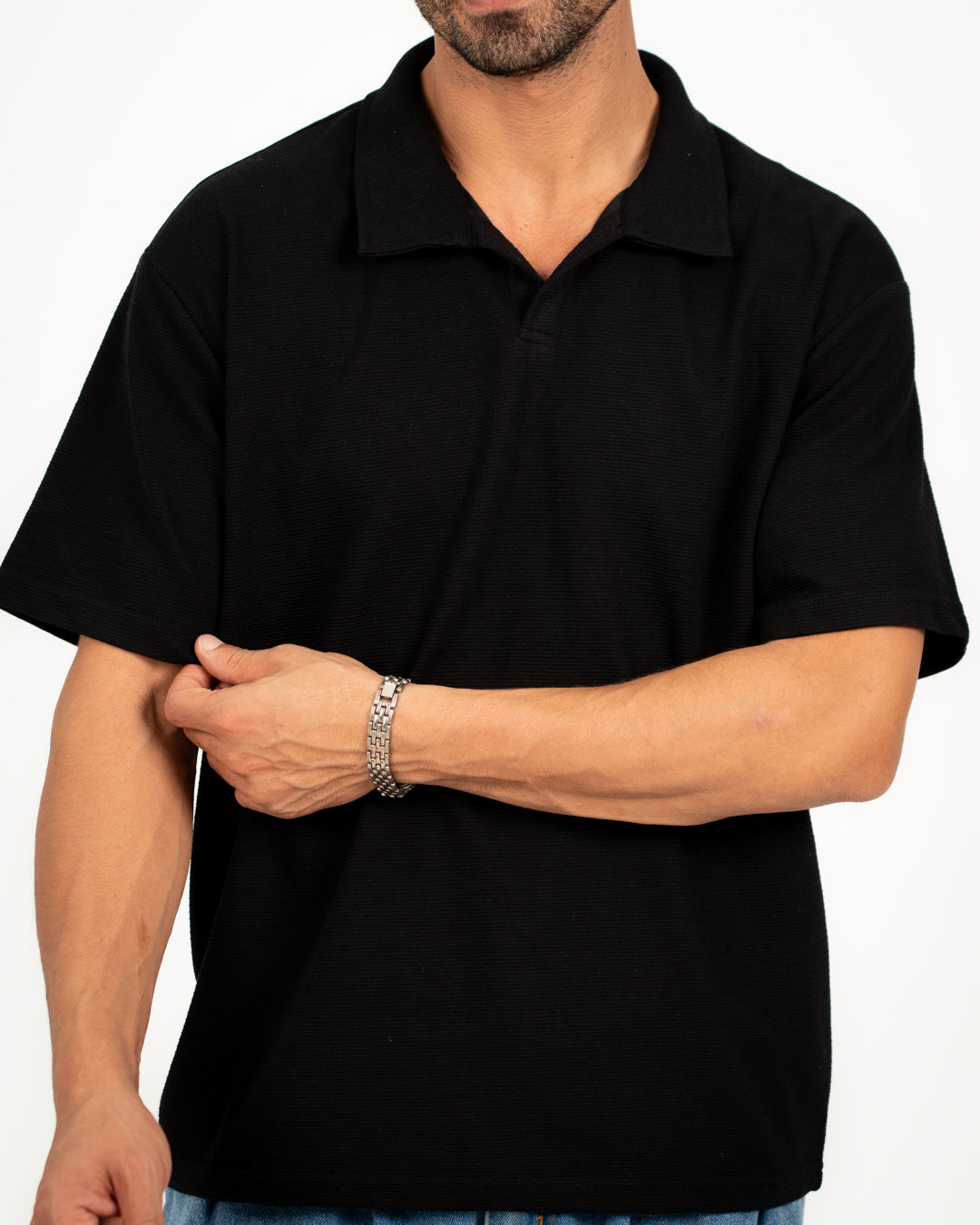 Polo Jacquard T-shirt