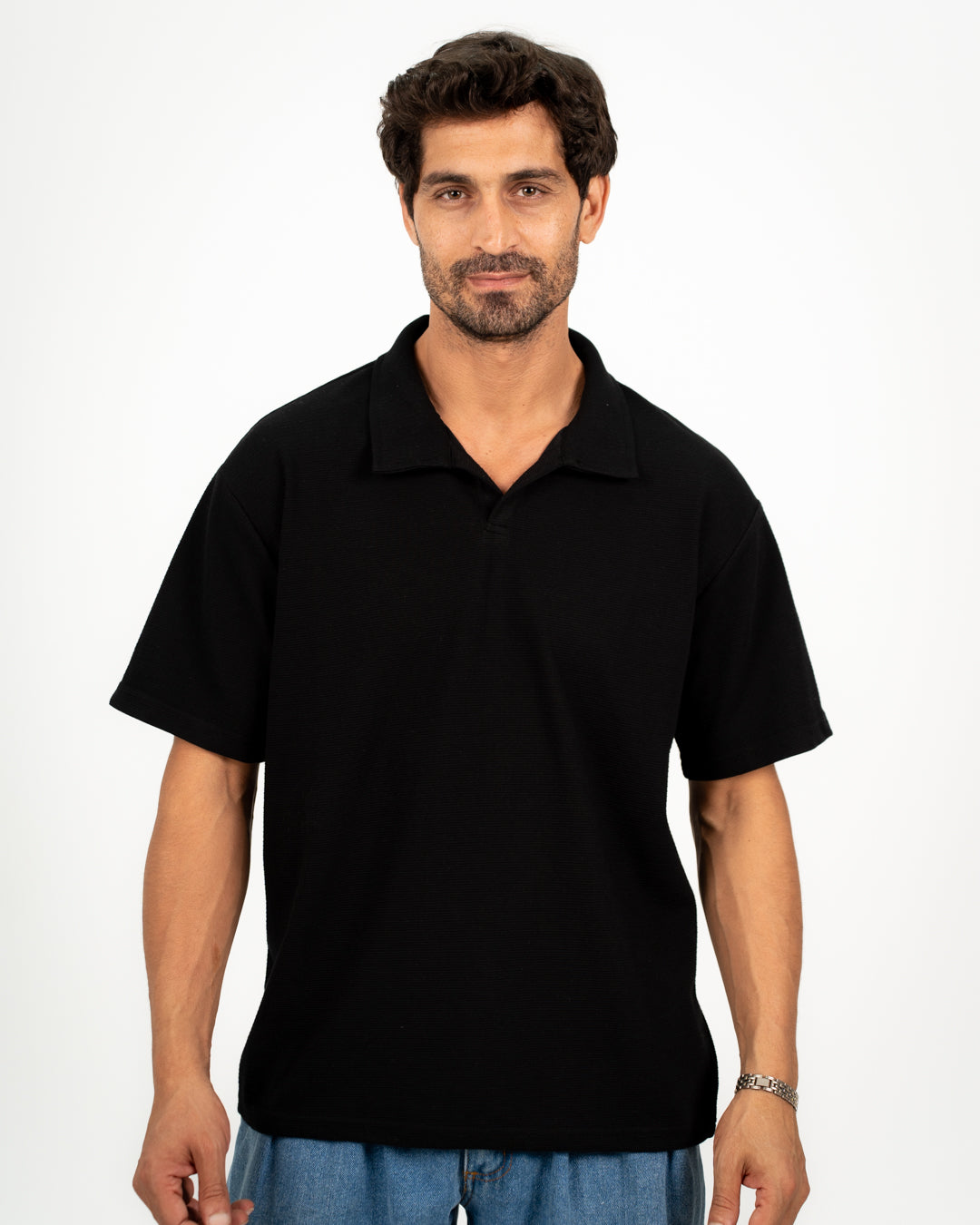 Polo Jacquard T-shirt