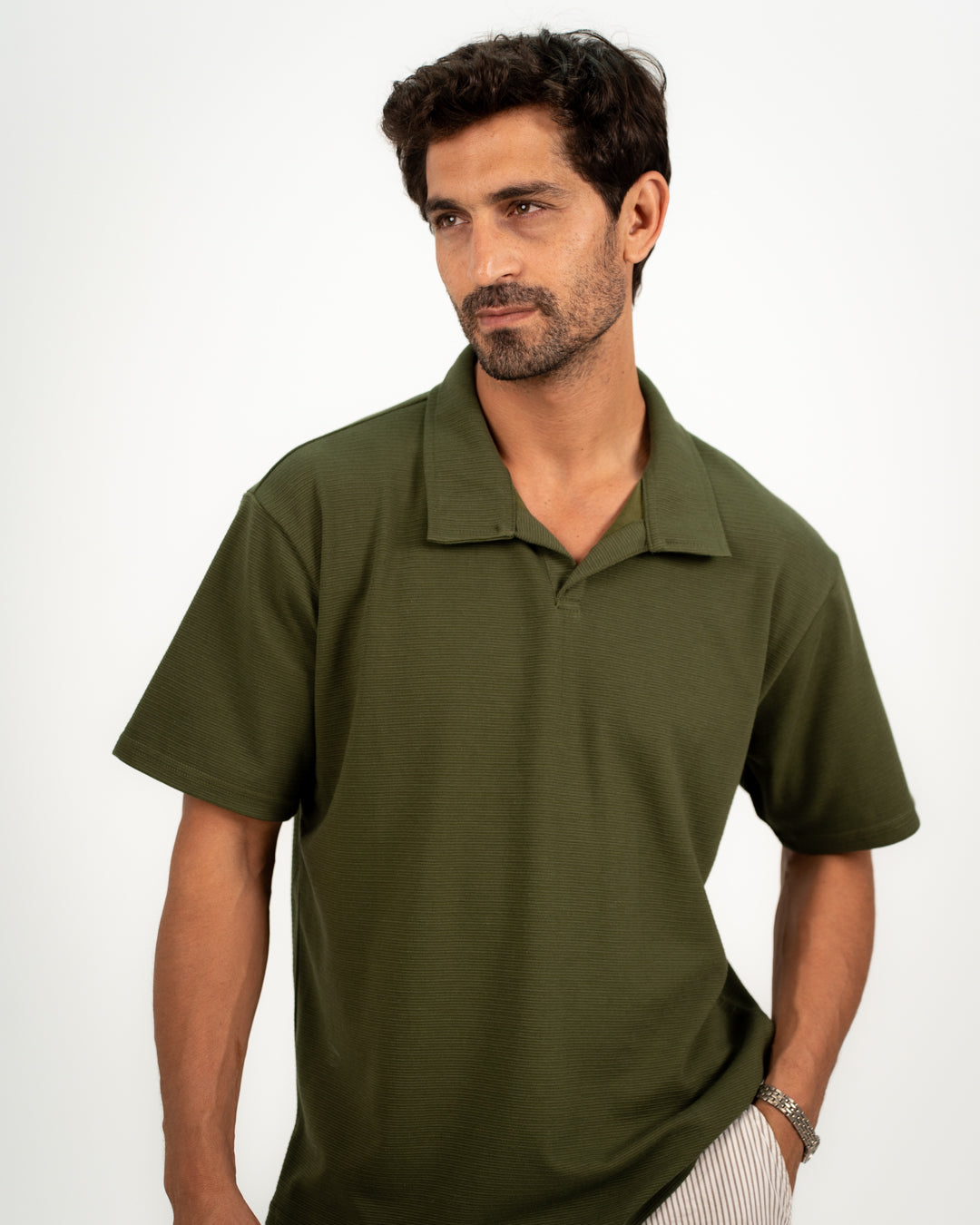 Polo Jacquard T-shirt