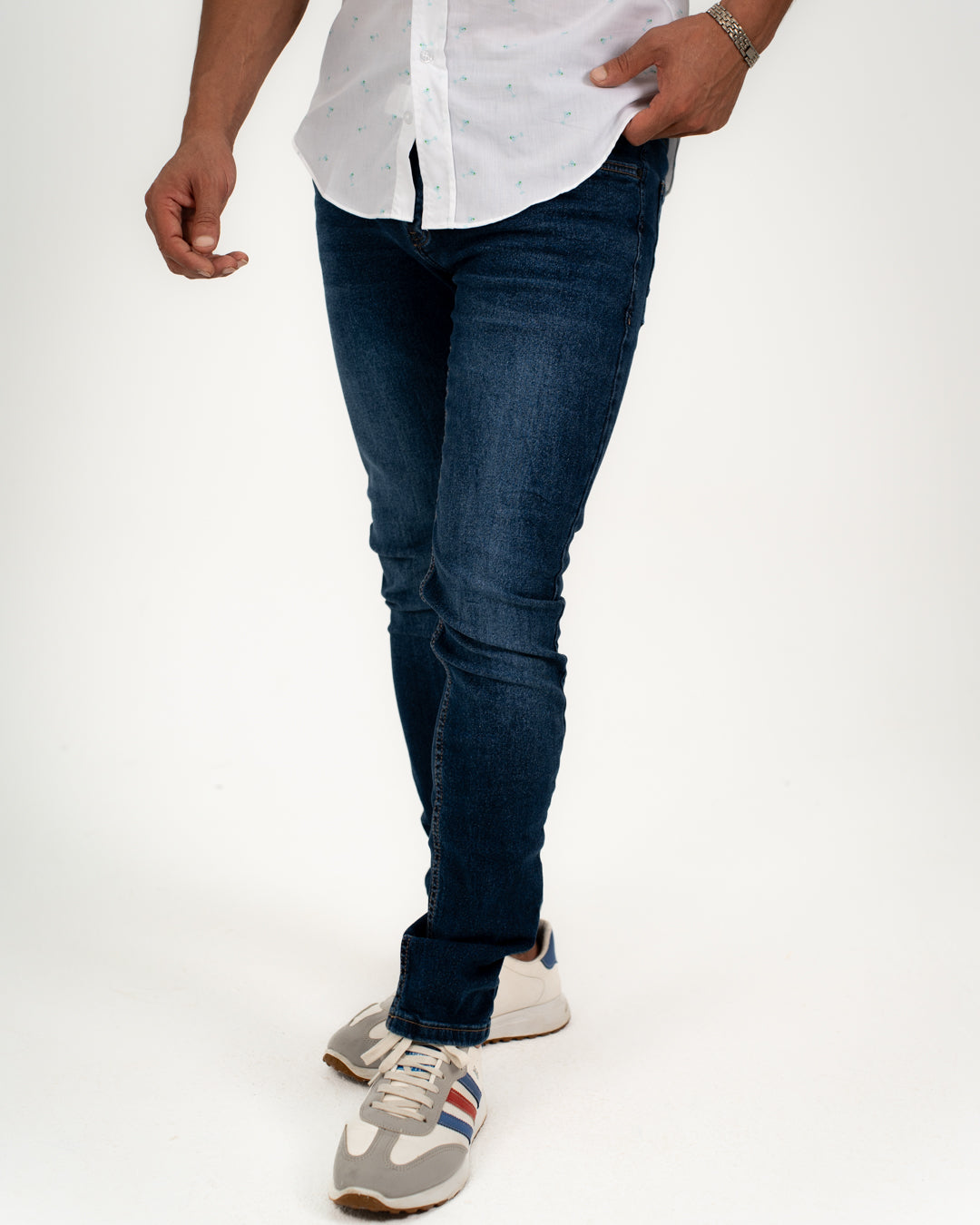 Slim Fit Denim Pants