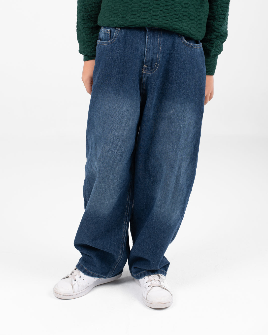 Denim Wide Leg Pants