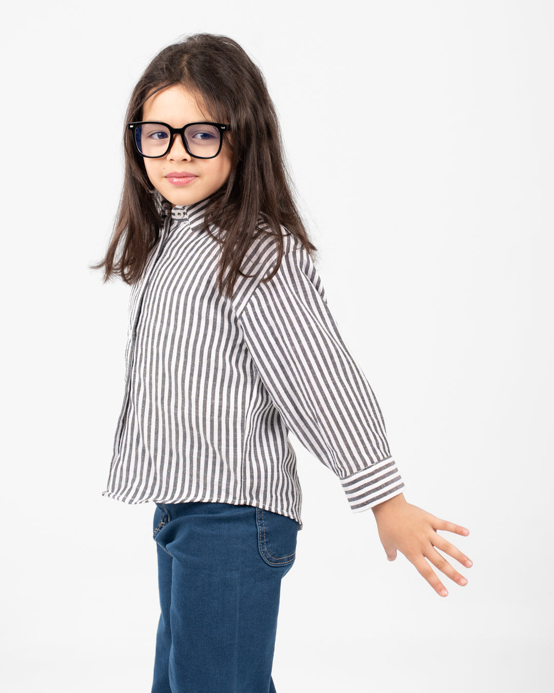 Striped Girls Blouse