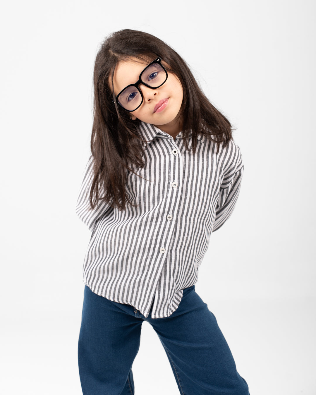 Striped Girls Blouse