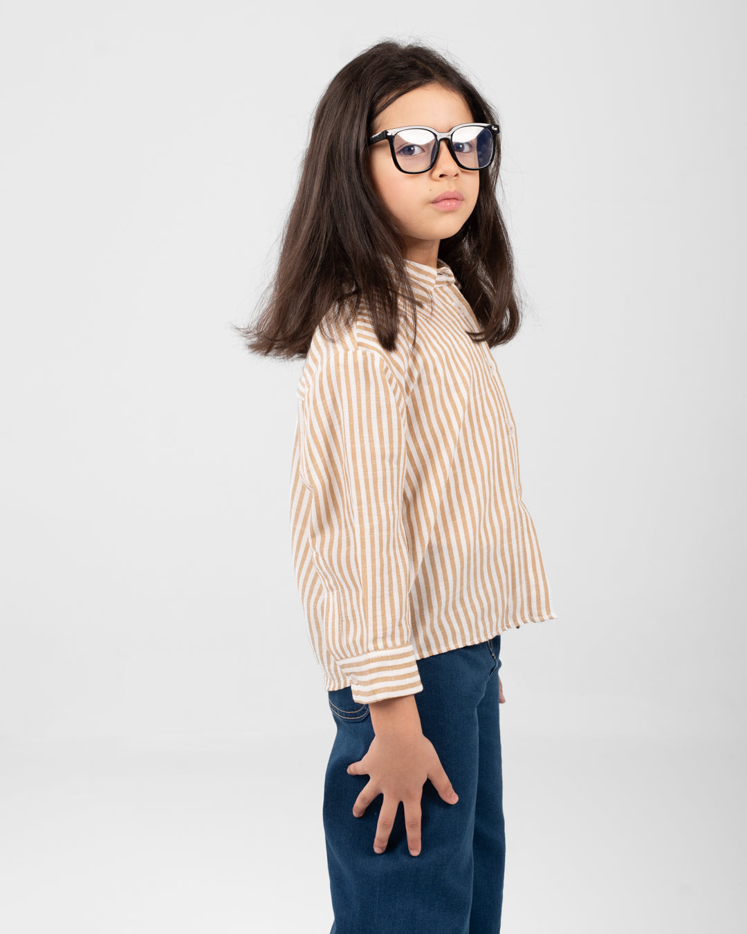 Striped Girls Blouse