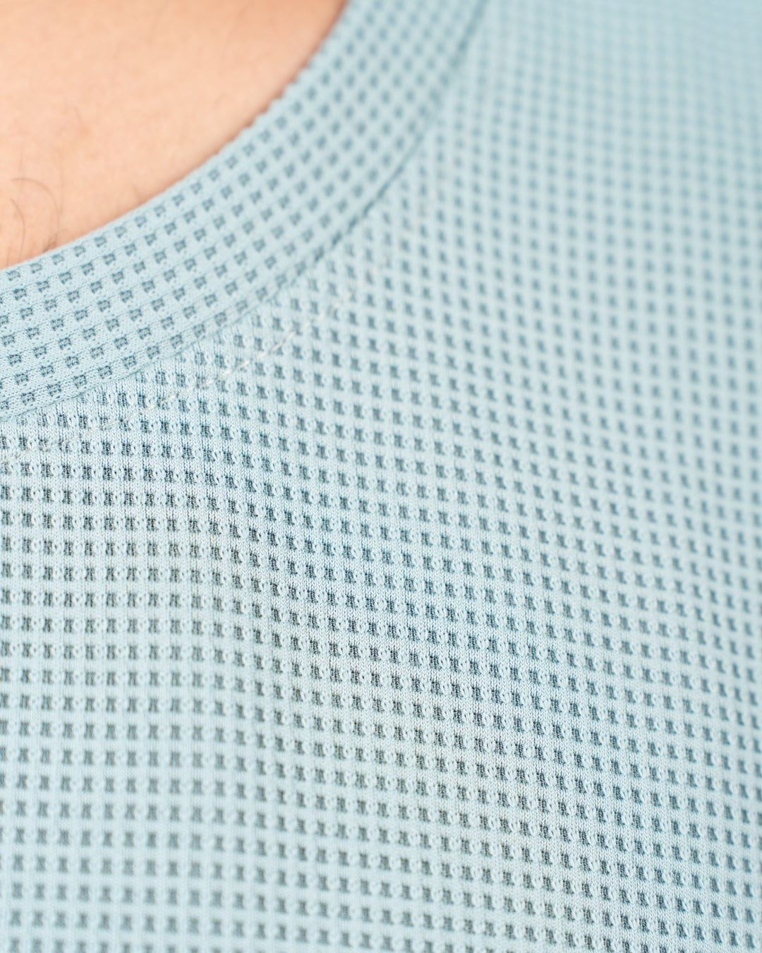 Men's Sleeveless Jacquard T-shirt