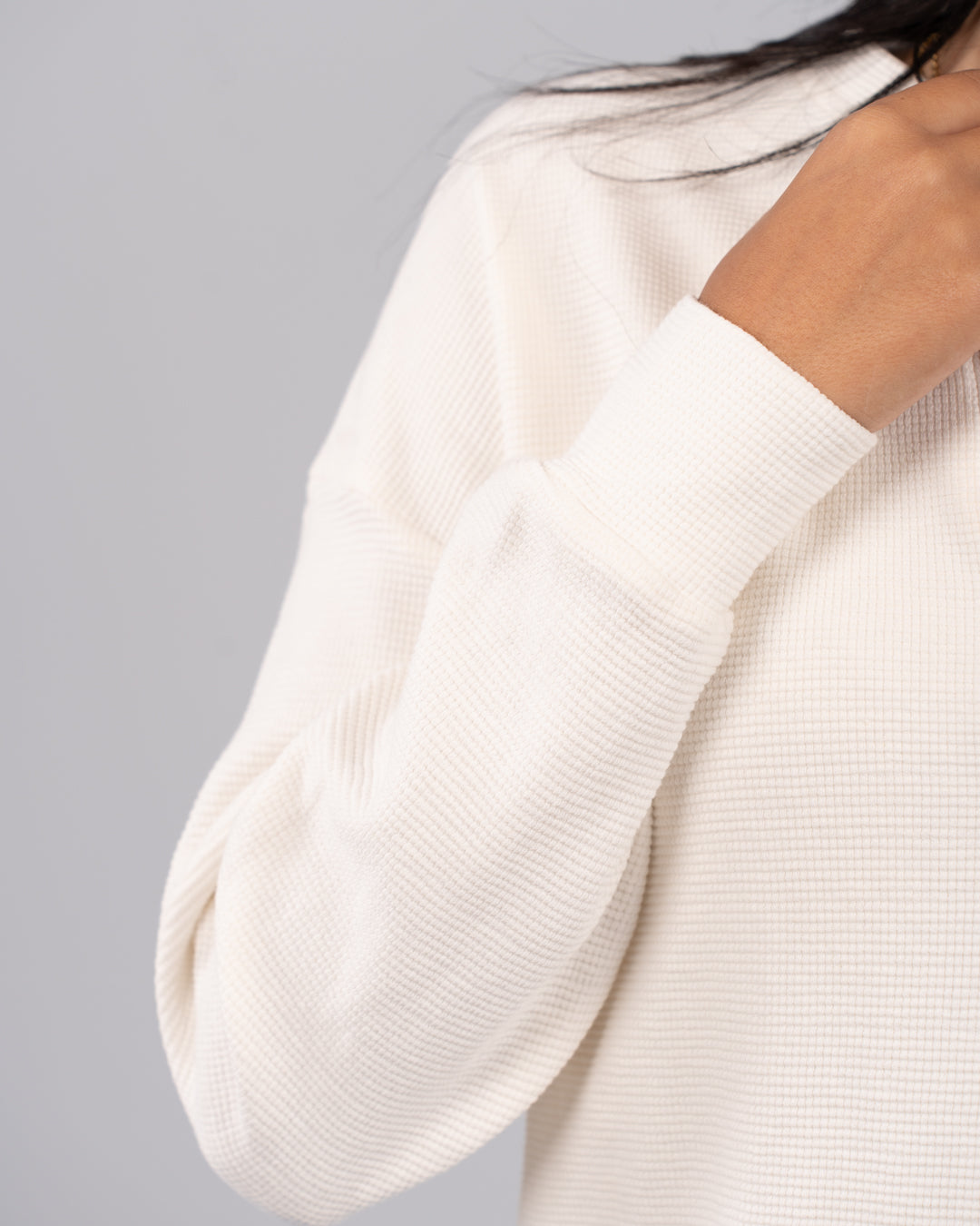 تي شيرت جاكار خفيف للنساء