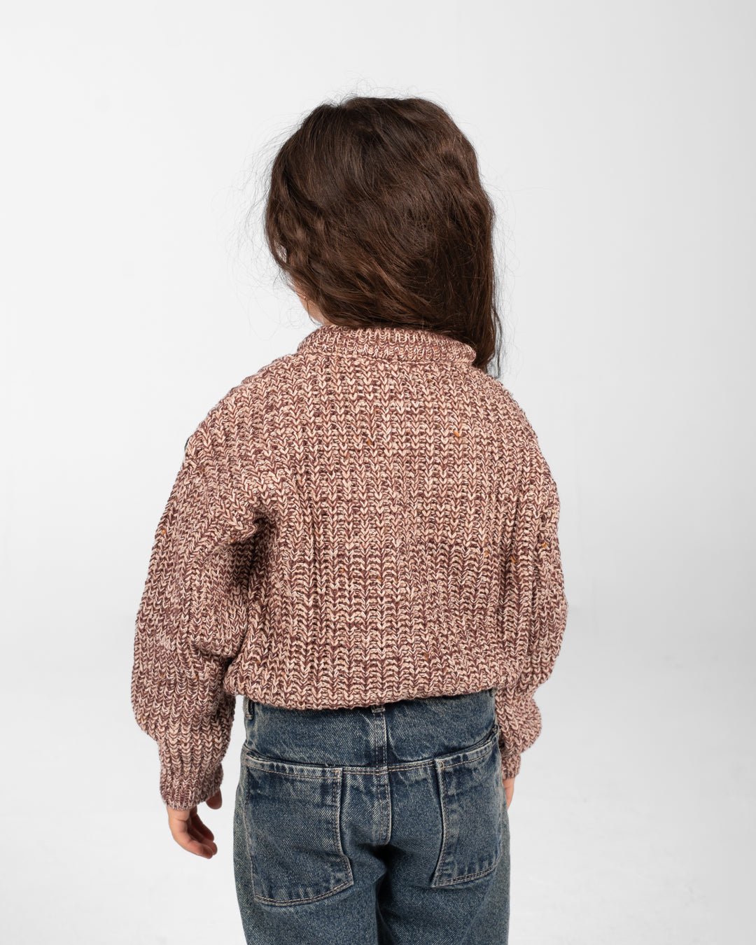 Round Neck Girl Pullover