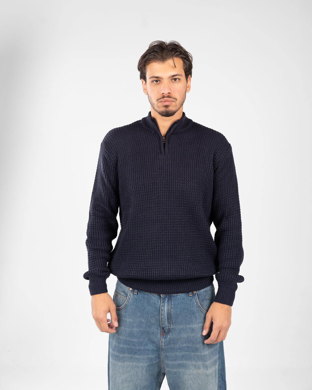 Half Zipper Men Pullover